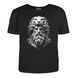 Man's t-shirt "God and Lion", Black, S, BLACK