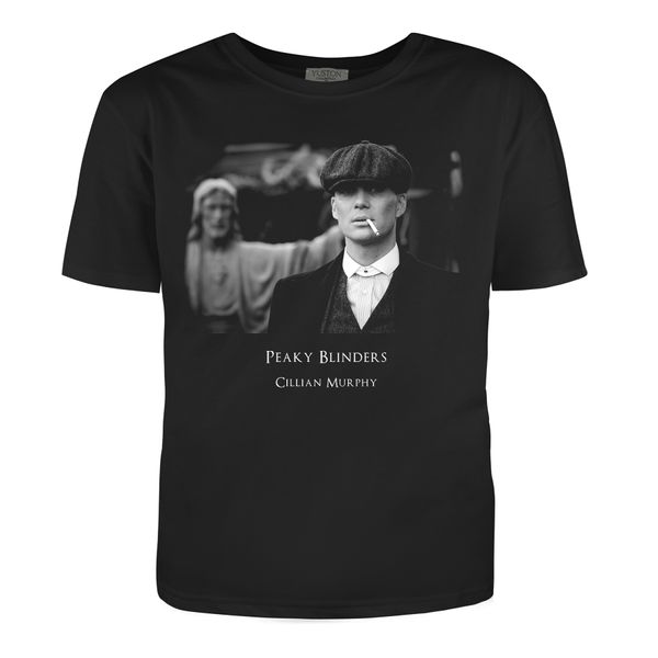 Man's t-shirt "Peaky Blinders", Black, S, BLACK