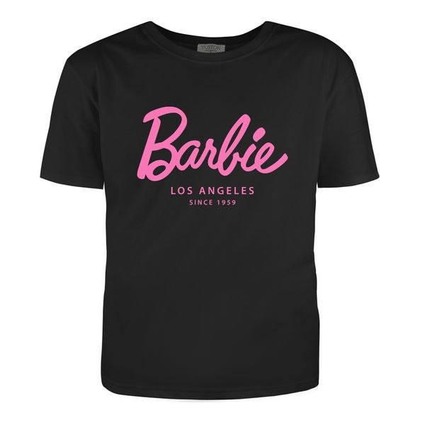 Woman's t-shirt "Barbie", Black, XS, BLACK