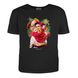 Woman's t-shirt "Frida Kahlo", Black, XS, BLACK