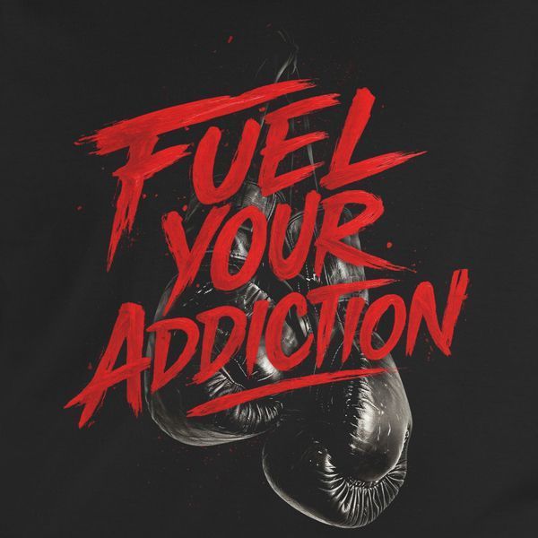 Мужская футболка "FUEL YOUR ADDICTION " R047 фото