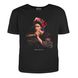 T-shirt "Monica Bellucci", Black, XS, BLACK