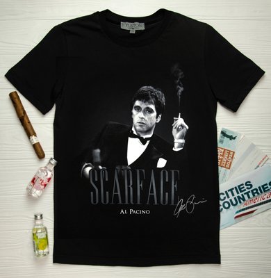 Woman t-shirt "AlPacino", XS, BLACK