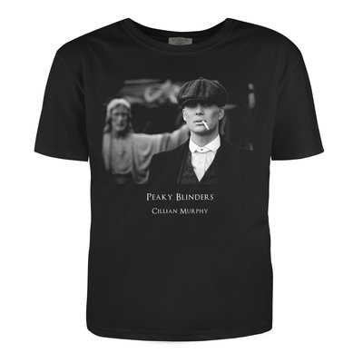 Woman's t-shirt "Peaky Blinders", Black, XS, BLACK