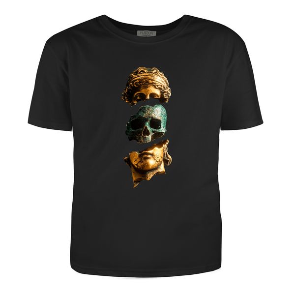 Woman's t-shirt "Sculpture", Black, XS, BLACK