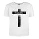 Man's t-shirt "Saint", White, S, WHITE