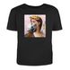 Woman's t-shirt "Modern art", Black, XS, BLACK