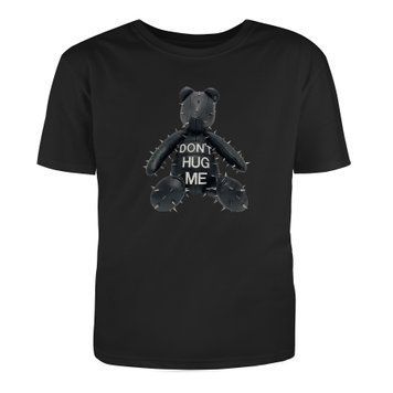 Man's t-shirt "Spiked bear cub", Black, S, BLACK