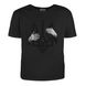 Men's T-shirt "Embrace", Black, S, BLACK