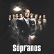 Man's t-shirt "The Soprano", Black, S, BLACK