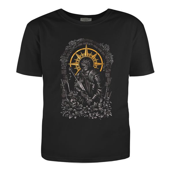 Man's t-shirt "Knight", Black, S, BLACK