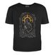 Man's t-shirt "Knight", Black, S, BLACK