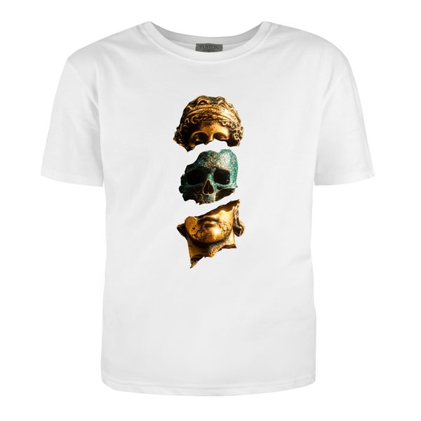 Man's t-shirt "Sculpture", White, L, WHITE